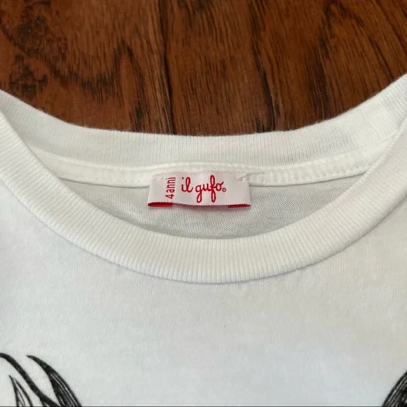 Il Gufo Owl print T-shirt Size 4 - Picture 4 of 9